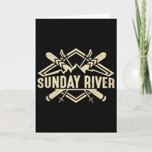 Skiing Mountains Skier Downhill Ski Resort Sunday Card