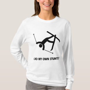 Skiing My Own Stunts T-Shirt