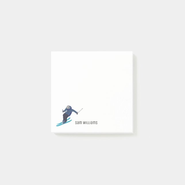 Skiing Post-it Notes (Front)