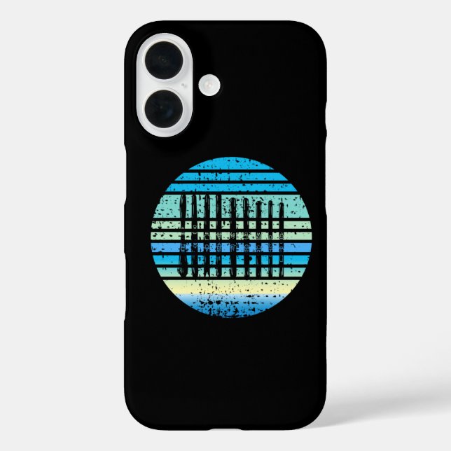 Skiing - Ski Boards Collection Funny Skiing Case-Mate iPhone Case (Back)