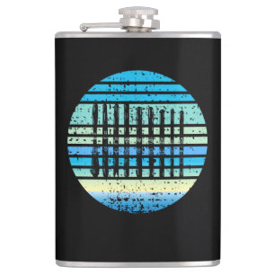 Skiing - Ski Boards Collection Funny Skiing Hip Flask
