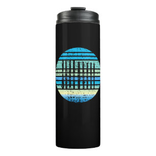 Skiing - Ski Boards Collection Funny Skiing Thermal Tumbler