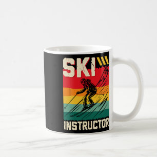 Skiing Ski Instructor Ski Slope Funny Trainer _1  Coffee Mug