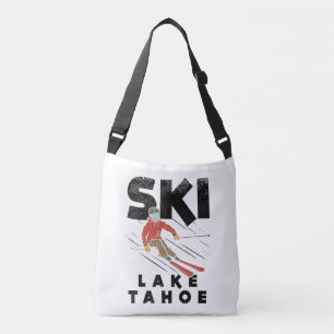 Skiing - Ski Lake Tahoe Crossbody Bag