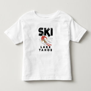 Skiing - Ski Lake Tahoe Toddler T-Shirt
