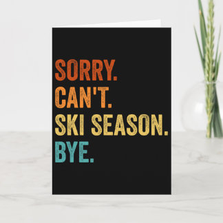 Skiing Ski Lover 2  Card