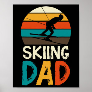 Skiing Ski Skier Biathlon Snow Winter Sports Lover Poster