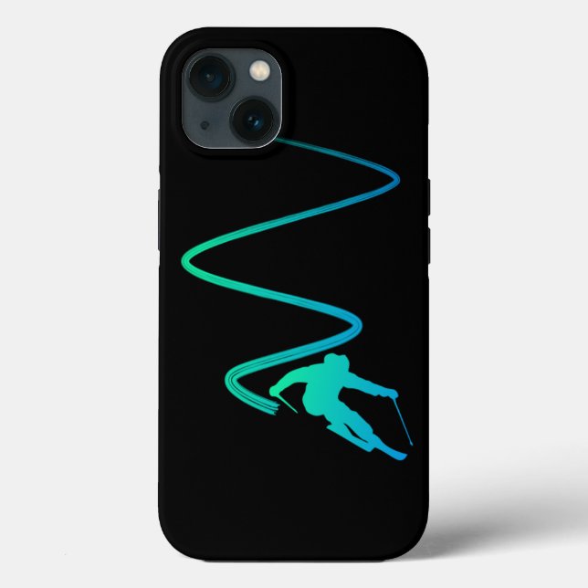 Skiing Skiing Lover Case-Mate iPhone Case (Back)