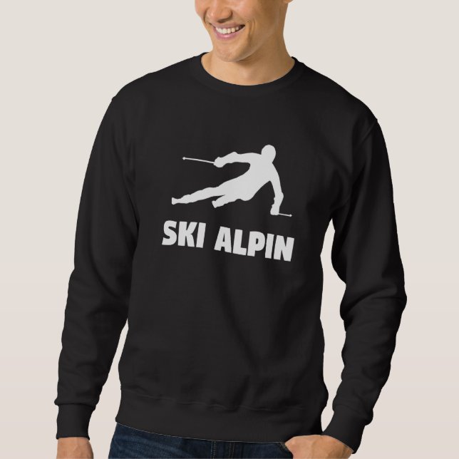 Skiing   Skiing Sweatshirt (Front)
