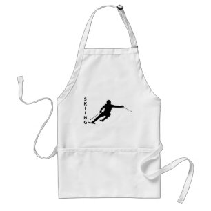Skiing Standard Apron