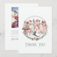 Skiing-Themed Social Club Bachelorette Photo