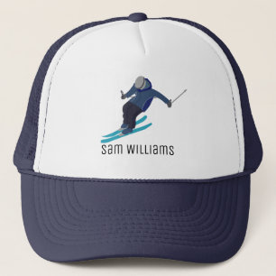 Skiing Trucker Hat