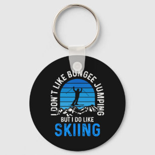 Skiing Water Ski Vaccation Lover Key Ring
