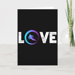 Skiing Winter Skiing Vacation Skier  Card