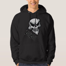 Skill Skull Hoodie by NutherWurld Designs