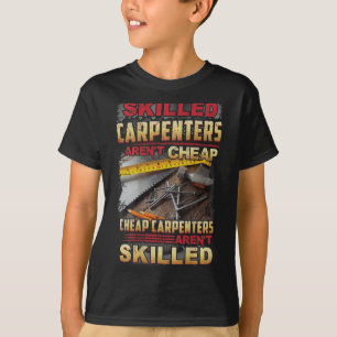 Skilled Carpenters Aren't I Can't Fix Stud On Back T-Shirt
