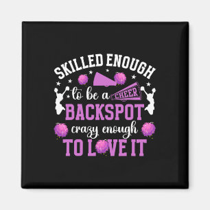 Skilled Enough To Be A Cheer Ckspot Cheerleader Ck Magnet