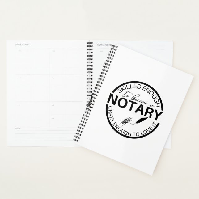 Skilled Enough To Become A Notary Planner (Display)