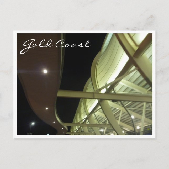 skilled stadium night postcard (Front)