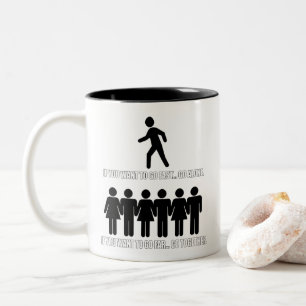 SKILLHAUSE - FAST or FAR Two-Tone Coffee Mug