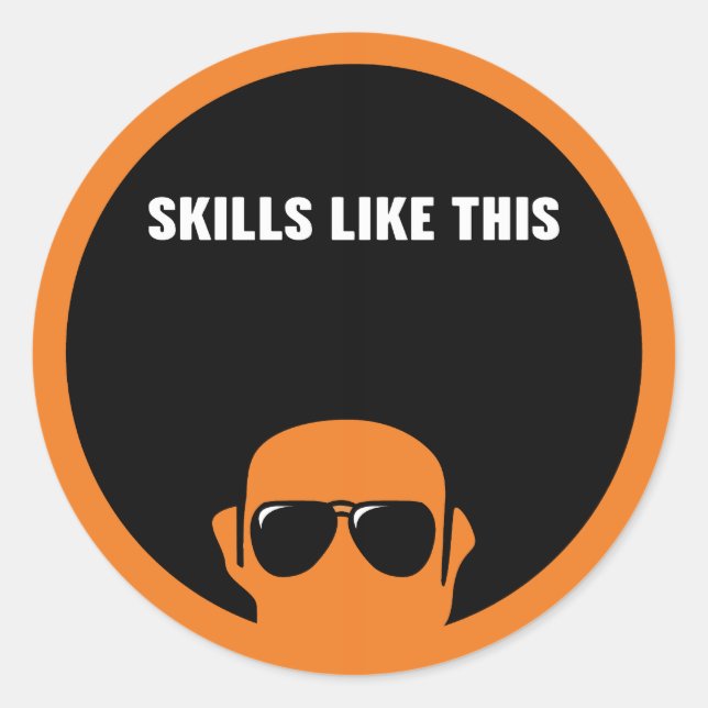 Skills Like This Title Sticker (Front)