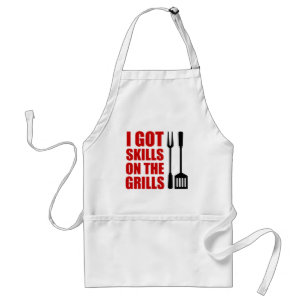 Skills On The Grills Grilling Standard Apron