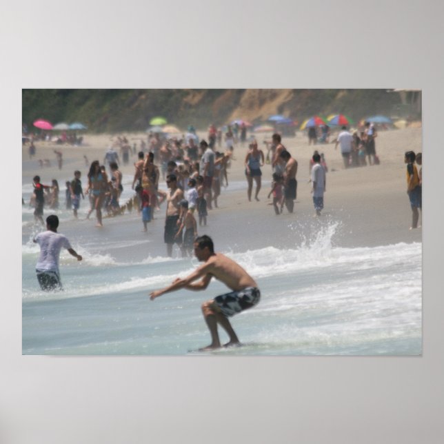 Skim Boarding Poster (Front)