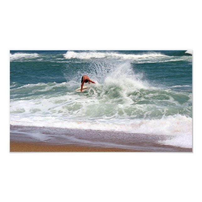 Skimboarding by Shirley Taylor Photo Print (Front)