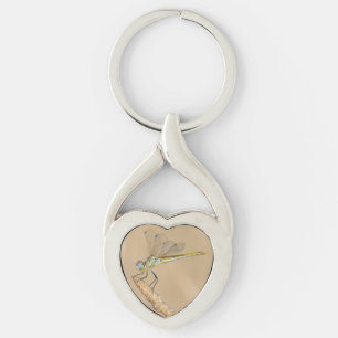 Skimmer Dragonfly Insect Female (CC BY 4.0) Keycha Key Ring