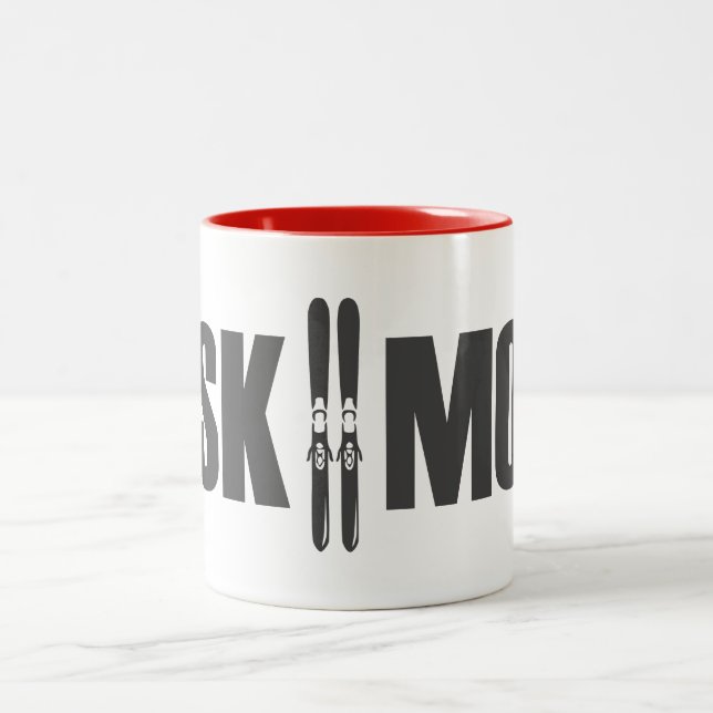 SkiMo Two-Tone Coffee Mug (Center)