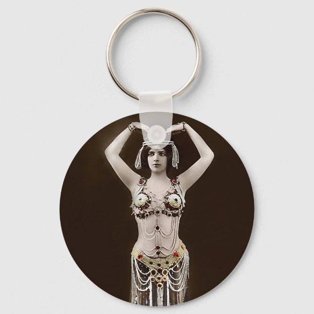 Skimpy Egyptian Costume Key Ring (Front)