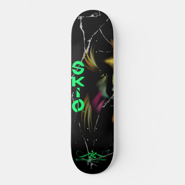 Skin 3/6 skateboard (Front)