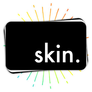 skin. business card