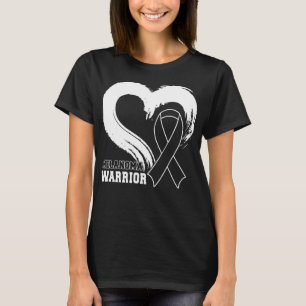 Skin Cancer Melanoma Warrior Melanoma  T-Shirt