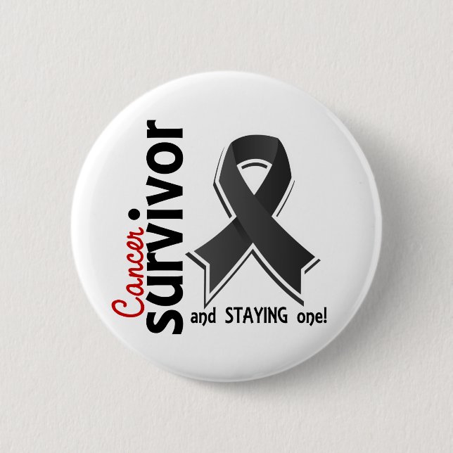 Skin Cancer Survivor 19 6 Cm Round Badge (Front)