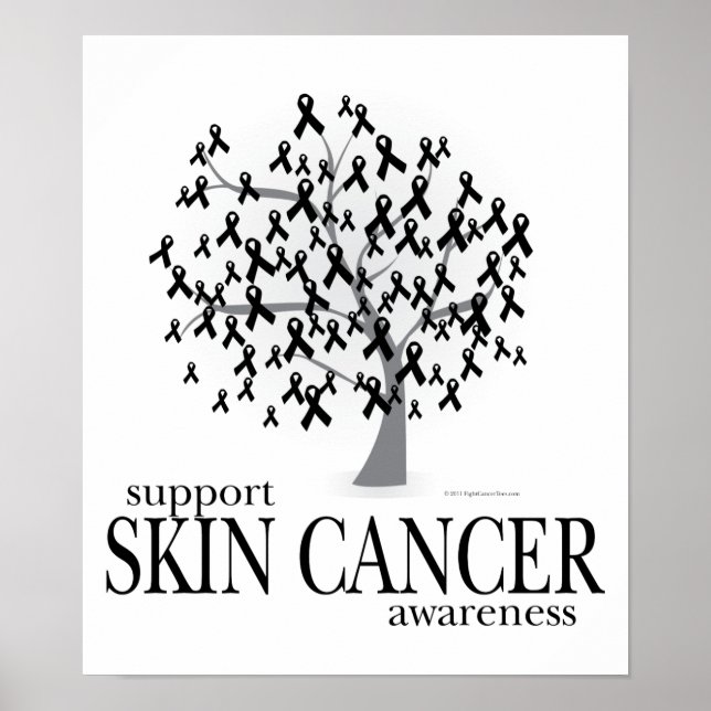 Skin Cancer Tree Poster (Front)