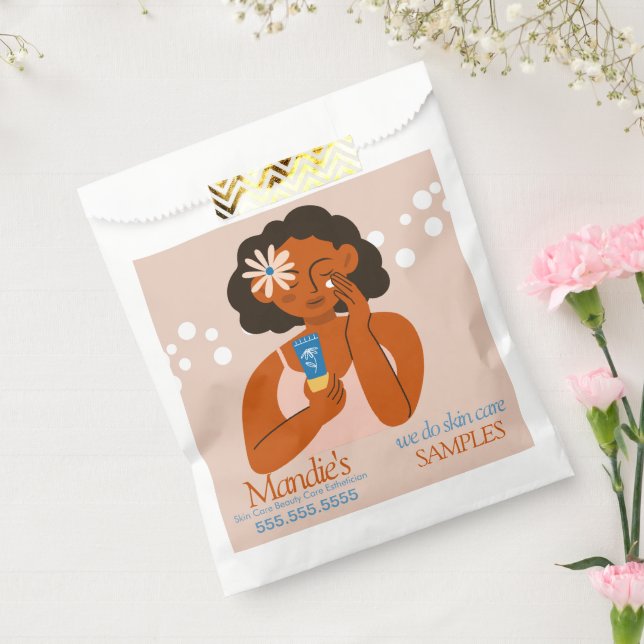 Skin Care Aesthetician Business Salon Girl Samples Favour Bag (Sealed)