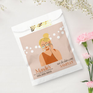 Skin Care Aesthetician Business Salon Sample Favour Bag