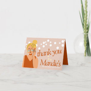 Skin Care Aesthetician Business Salon Thank You