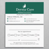 Skin Care Dermatologist Office Appointment