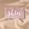 Skin Care Rose Gold Glitter Typography
