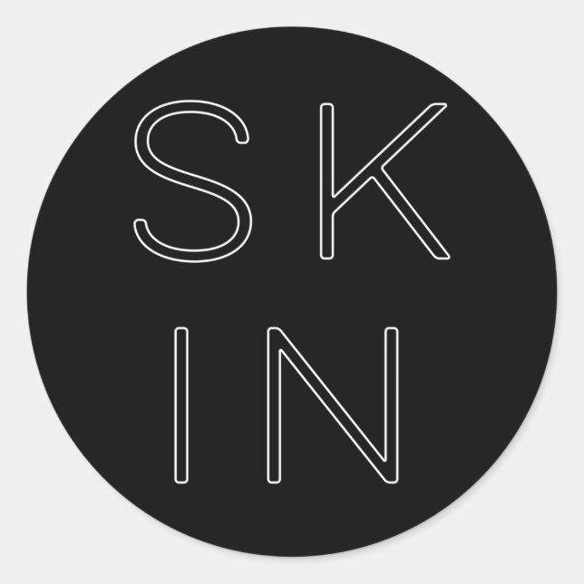 Skin Care Skincare Skin Specialist Classic Round Sticker (Front)