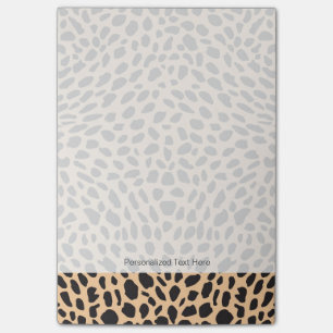 Skin cheetah decor post-it notes