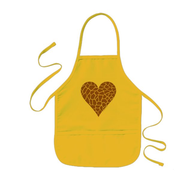 Skin Pattern, Colours of the Giraffe Kids Apron (Front)