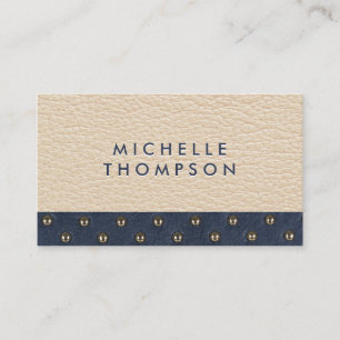Skin   Upholstery Leather Business Card