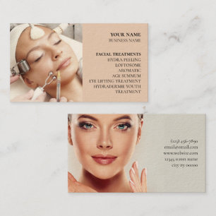 Skincare & Beauty Salon Business Card