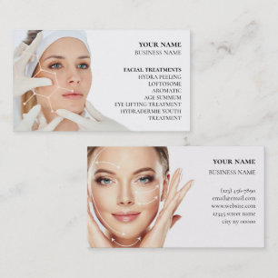 Skincare & Beauty Salon Business Card