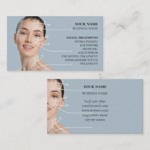 Skincare & Beauty Salon Business Card