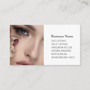 Skincare & Beauty Salon Business card
