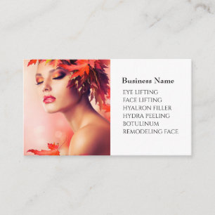 Skincare & Beauty Salon Visitenkarte  Business Card